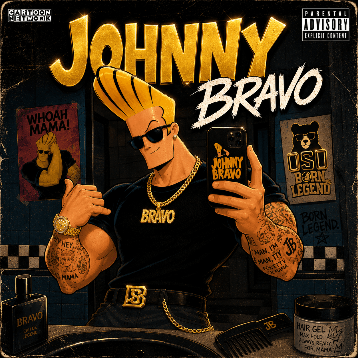 JOHNNY BRAVO cover art