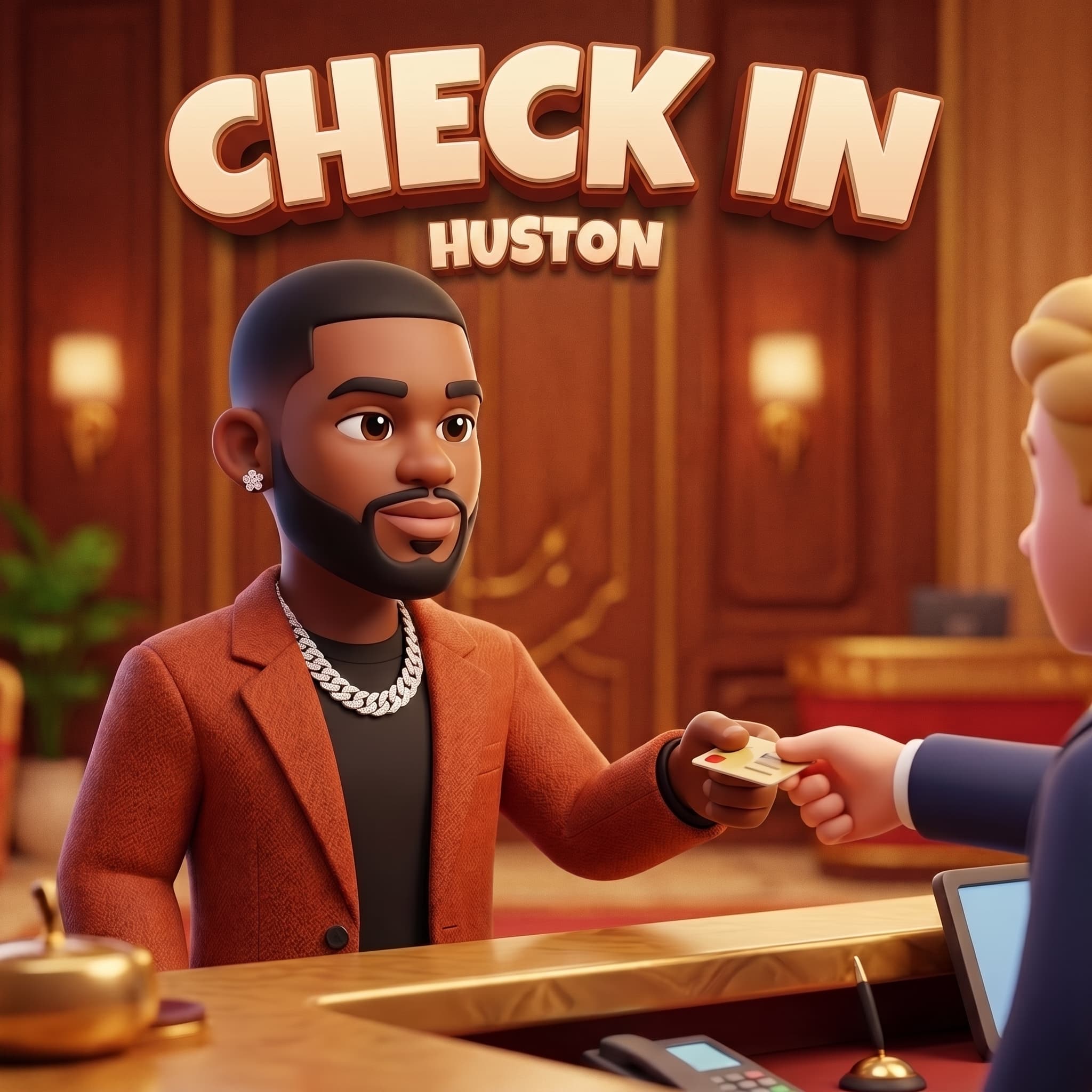 Check in cover art